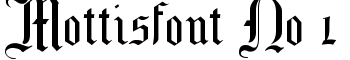 download Mottisfont No 1 font