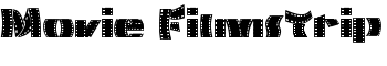 Movie Filmstrip font