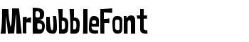 download MrBubbleFont font