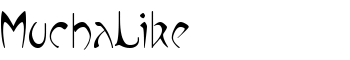 MuchaLike font
