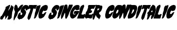 download Mystic Singler CondItalic font