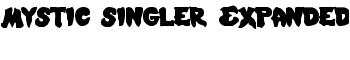 Mystic Singler Expanded font