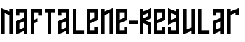 Naftalene-Regular font