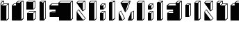The Namafont font