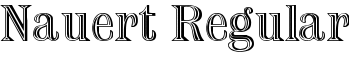 Nauert Regular font