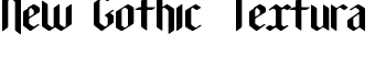 download New Gothic Textura font