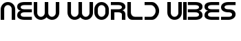 New World Vibes font