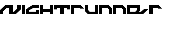 Nightrunner font