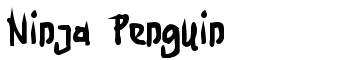 download Ninja Penguin font