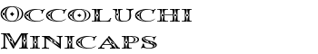 Occoluchi Minicaps font
