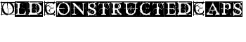 OldConstructedCaps font