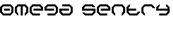 download Omega Sentry font