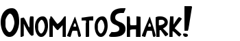 download OnomatoShark! font