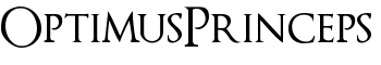 OptimusPrinceps font