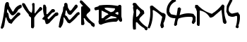 download Oxford Runes font