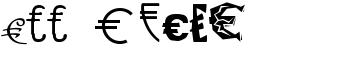 P22 Euros font