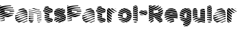 PantsPatrol-Regular font
