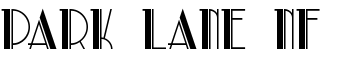 download Park Lane NF font