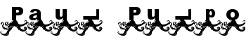 Paul Pulpo font