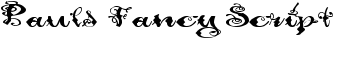 download Pauls Fancy Script font