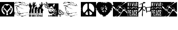 download Peace FOREVER font