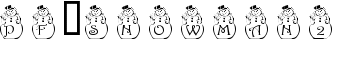 download pf_snowman2 font