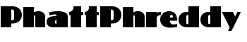download PhattPhreddy font