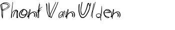 download Phont Van Ulden font