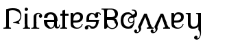 PiratesBonney font