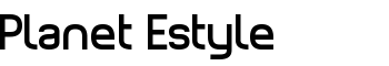 Planet Estyle font