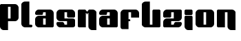 Plasmafuzion font