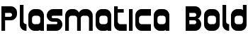 Plasmatica Bold font