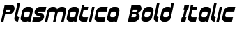 download Plasmatica Bold Italic font