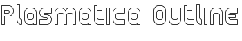 download Plasmatica Outline font