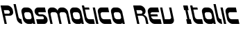 download Plasmatica Rev Italic font