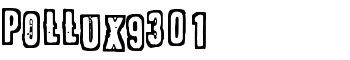 POLLUX9301 font