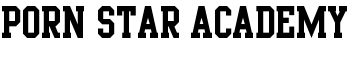 download Porn Star Academy font