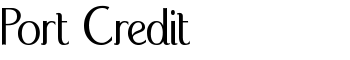 download Port Credit font