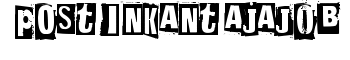 PostinkantajaJob font