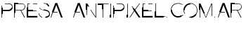 download Presa ANTIPIXEL.COM.AR font