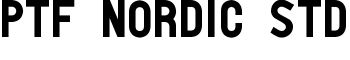 PTF NORDIC Std font