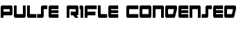 download Pulse Rifle Condensed font