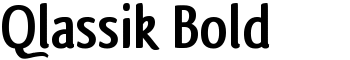 download Qlassik Bold font