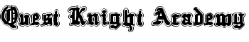 Quest Knight Academy font