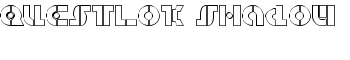 download Questlok Shadow font