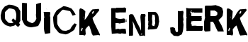 download Quick End Jerk font