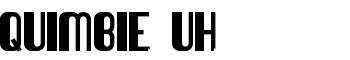 Quimbie UH font