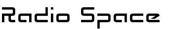 Radio Space font