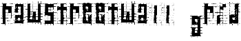 rawstreetwall grid font