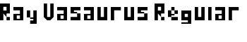 Ray Vasaurus Regular font